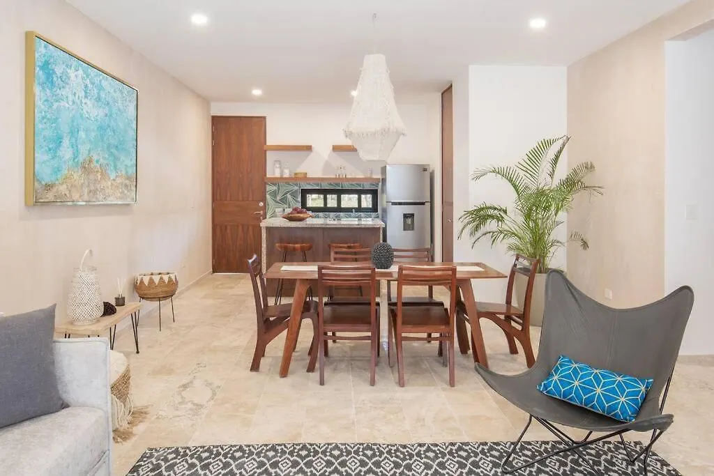 102 Amena Hidden Gem In The Jungle Minutes From Sea Apartment Tulum