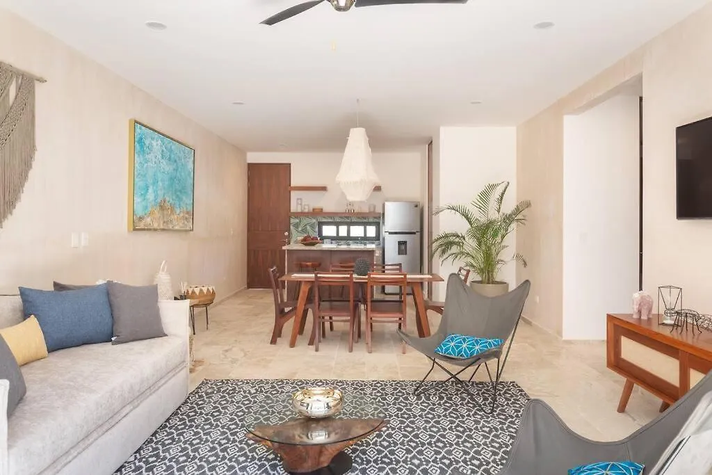 Appartamento 102 Amena Hidden Gem In The Jungle Minutes From Sea Tulum